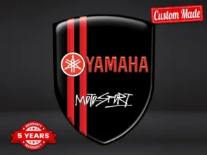 Yamaha Pegatinas Cúpula Diseño Exclusivo Autos Elegantes